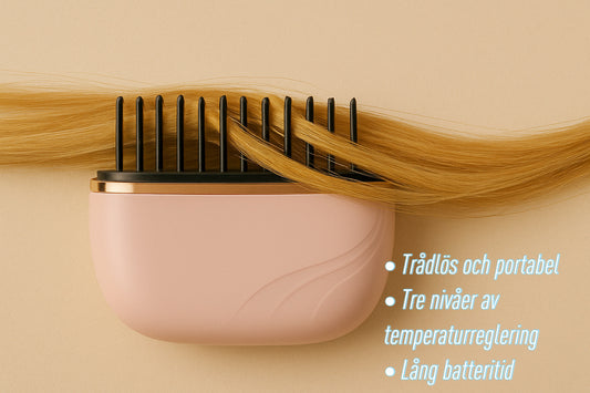 Nordic Aura Mini Anti‑Frizz Hårplattång