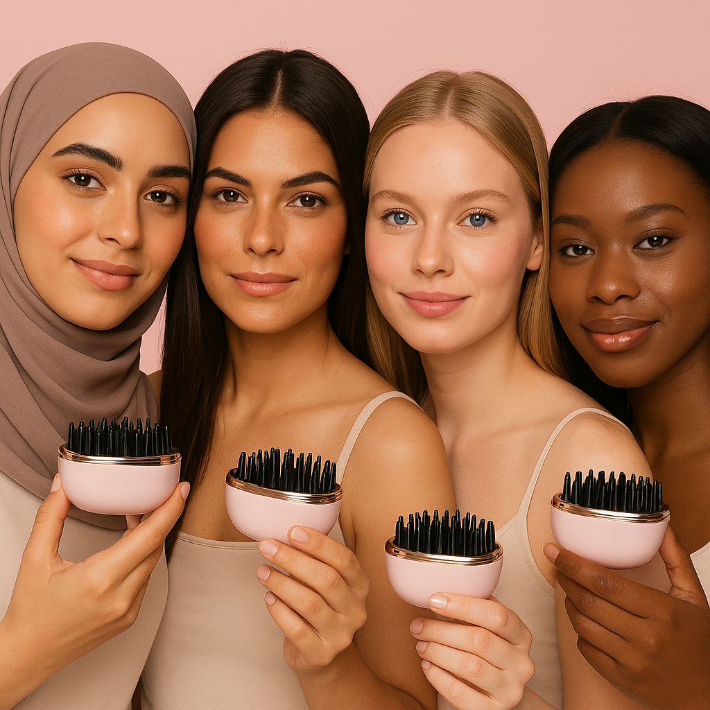 Nordic Aura Mini Anti‑Frizz Hårplattång